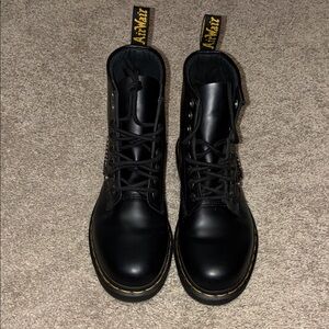 Dr. Martens Black Lace-Up Boots